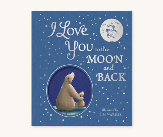 Front cover of book ‘I love you to the moon and back’