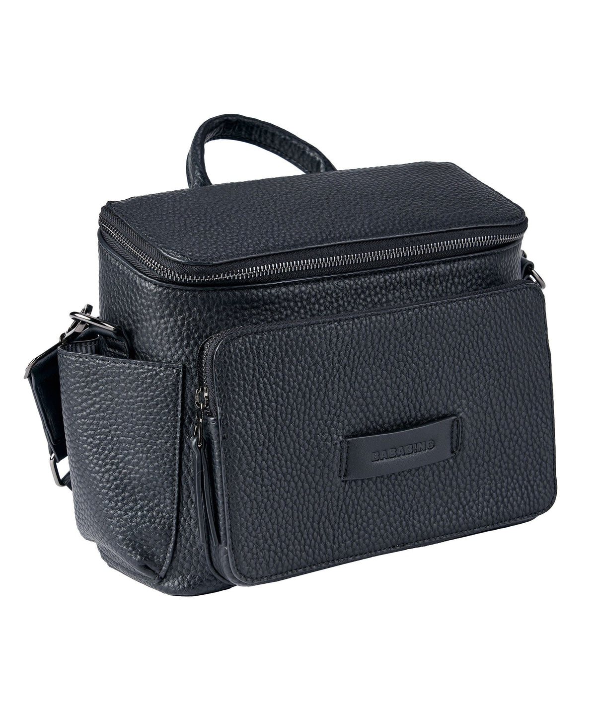 Bababing! Changing Bags Bababing Isla Cross Body Vegan Leather Daypac - Black