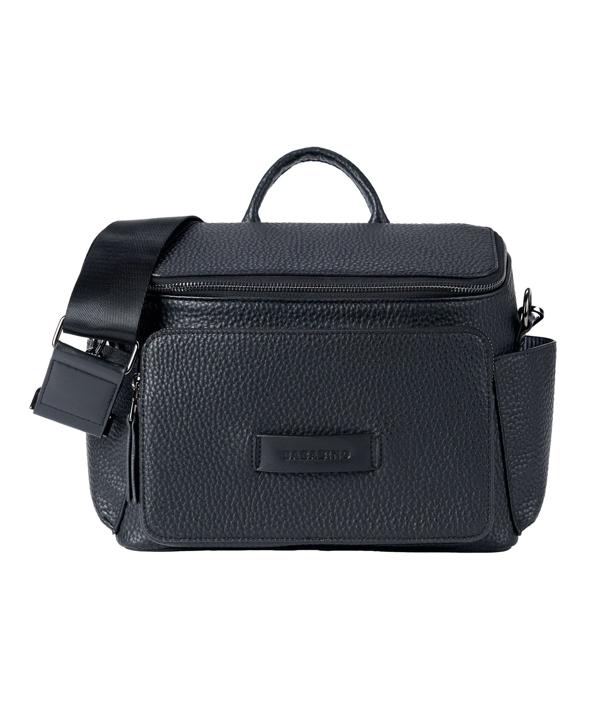 Bababing! Changing Bags Bababing Isla Cross Body Vegan Leather Daypac - Black