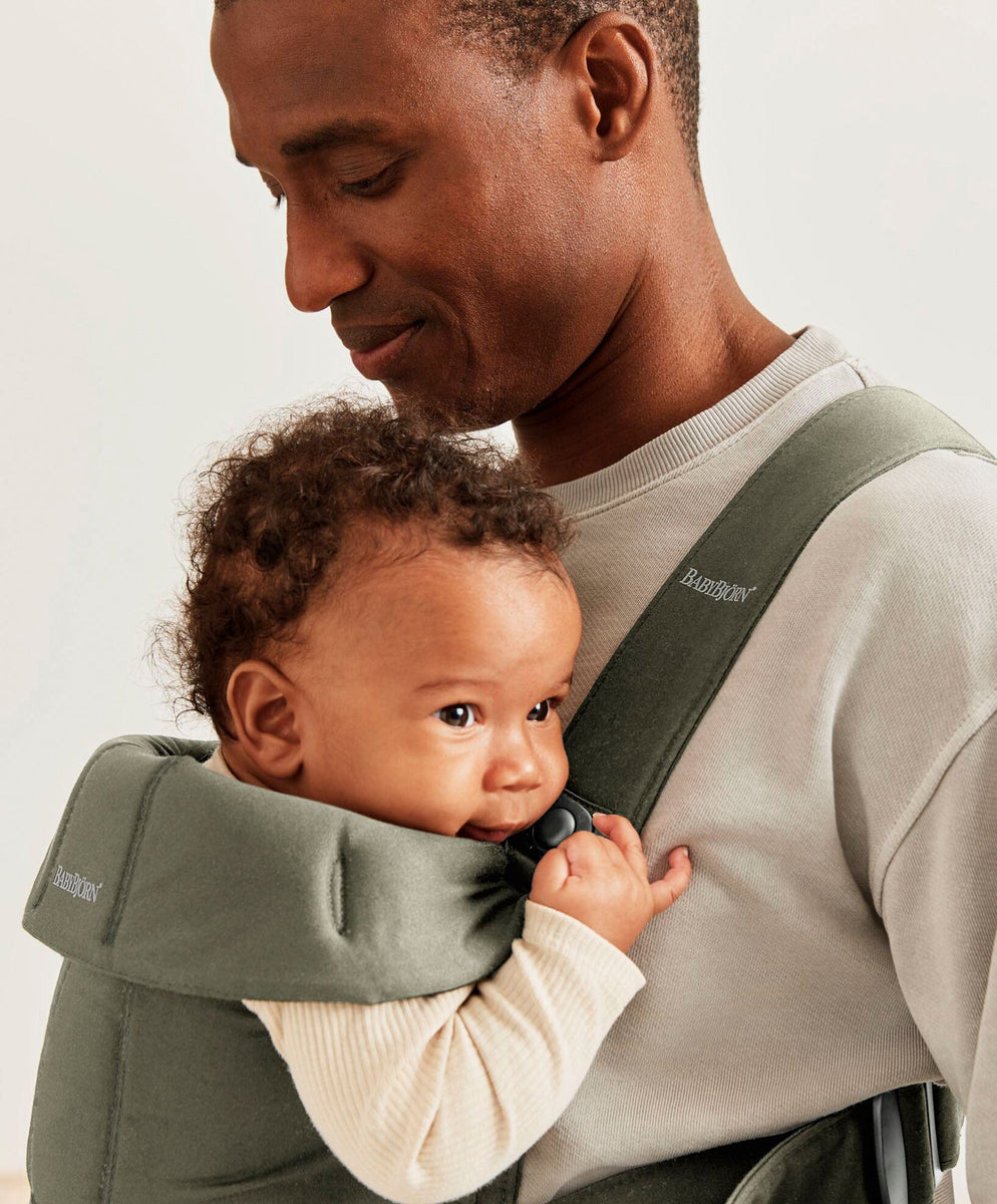 BabyBjörn Baby Carrier Mini - Dark Green – Mamas & Papas IE