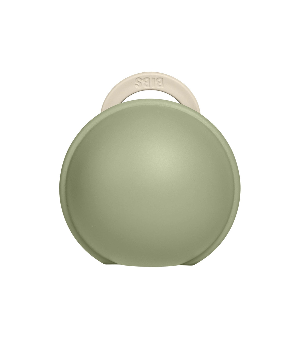 Bibs World Soothers BIBS Colour Pacifier Round Latex Size 1 Ivory & Pacifier Case Mini - Sage