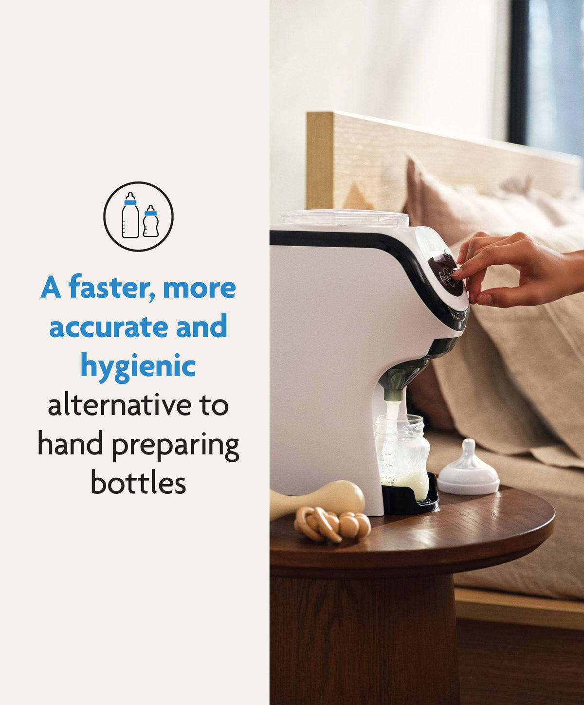 Brezza Bottle Feeding Baby Brezza Formula Pro mini - White