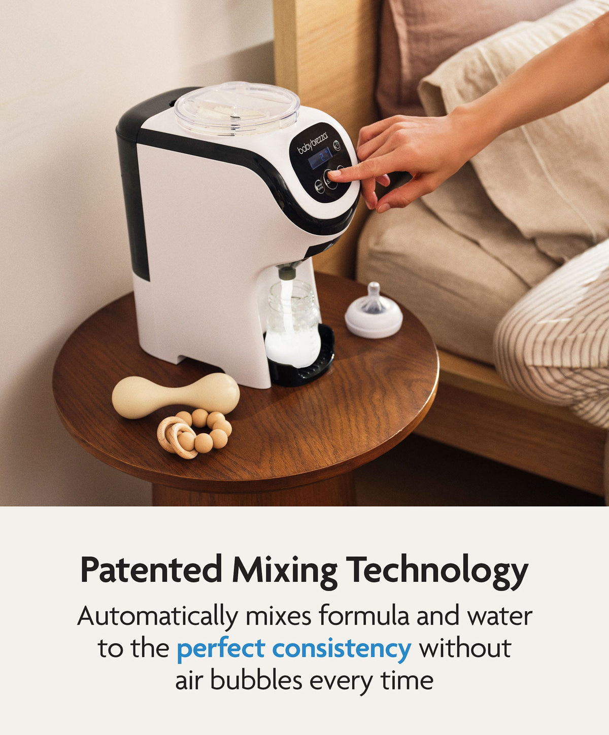 Brezza Bottle Feeding Baby Brezza Formula Pro mini - White