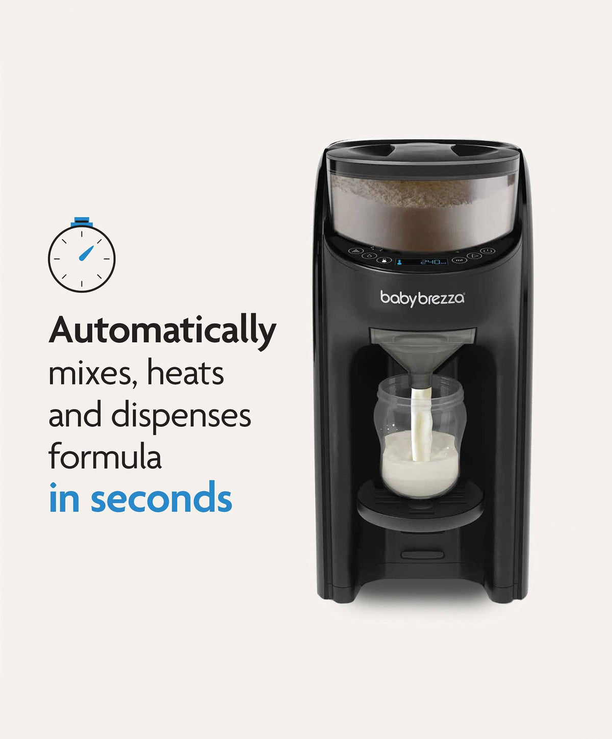 Brezza Bottle Feeding Babybrezza Formula Pro Advanced - Black