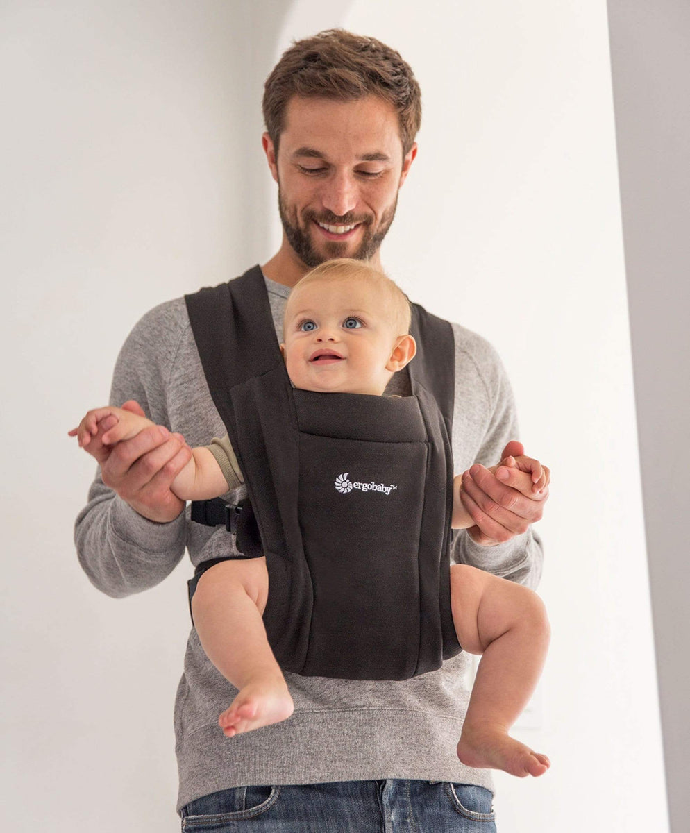 Ergobaby Embrace Carrier Black Baby Carrier – Mamas Papas IE