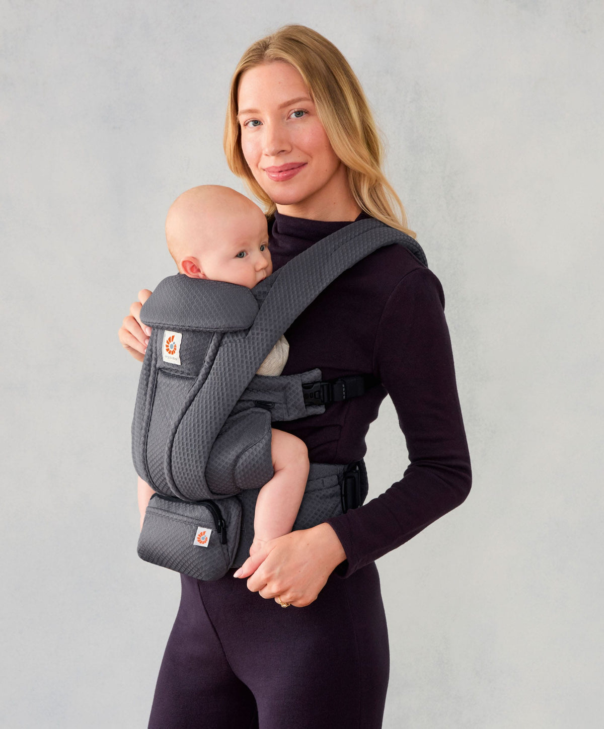 Ergobaby Baby Carriers Ergobaby Omni Deluxe Mesh Baby Carrier- Graphite Grey