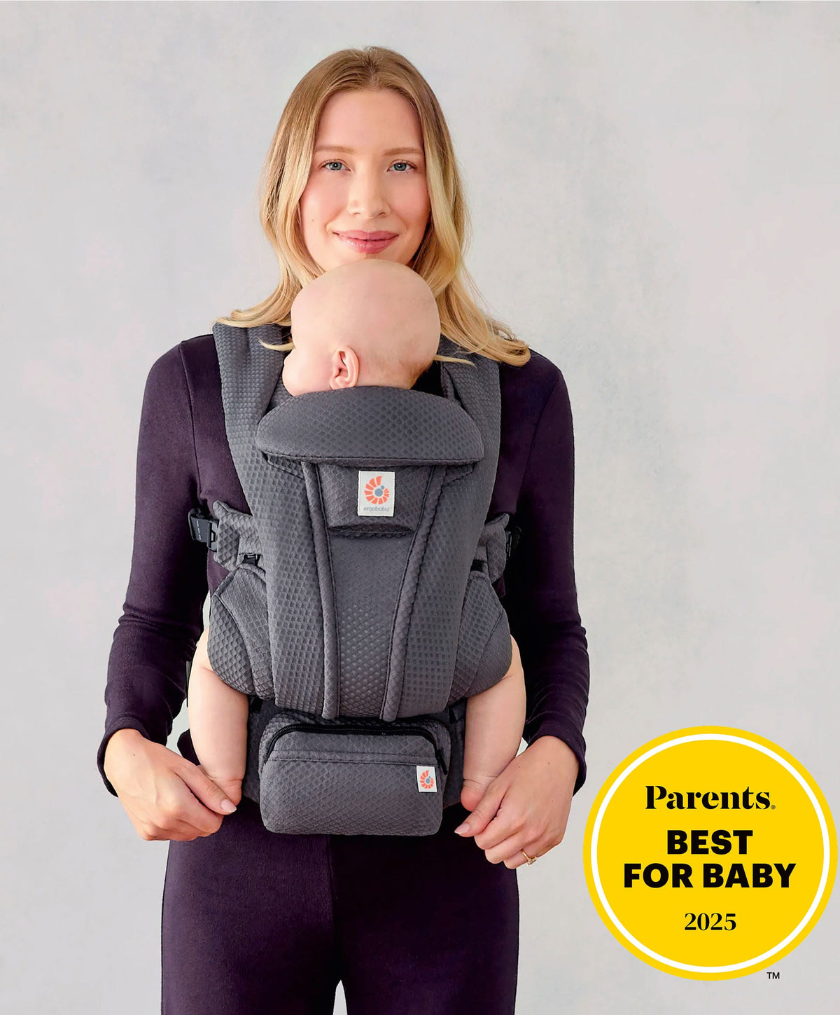 Ergobaby Baby Carriers Ergobaby Omni Deluxe Mesh Baby Carrier- Graphite Grey