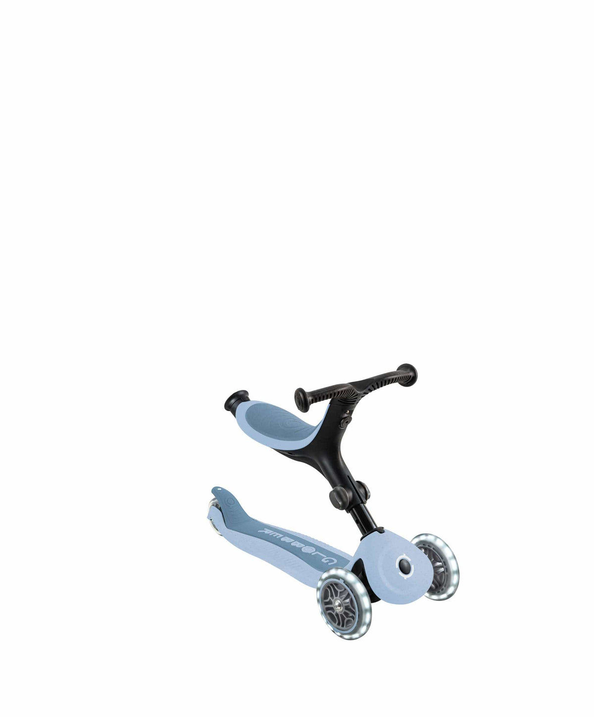 Globber Outdoor Play Globber Go Up Active Lights Eco - Blueberry