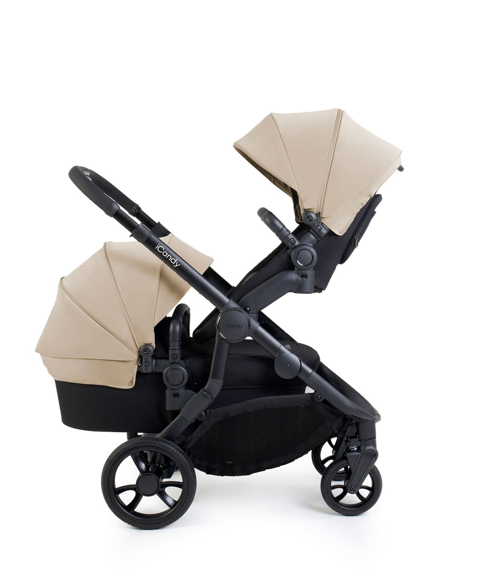 Icandy Orange Double Pram Icandy Double Second Hand ICandy Orange