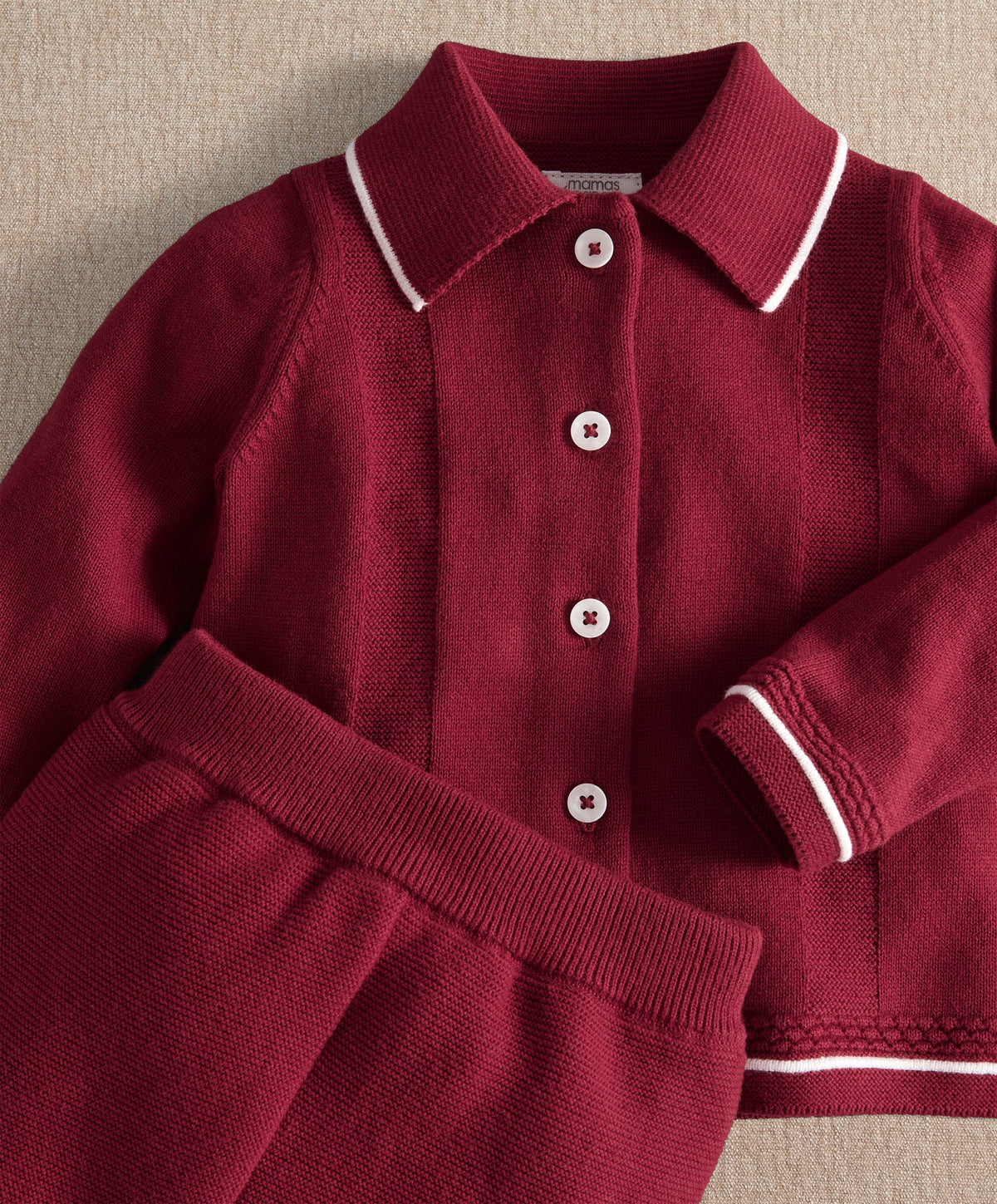 Mamas & Papas 2pc Set Mr Santa Christmas Outfit Set