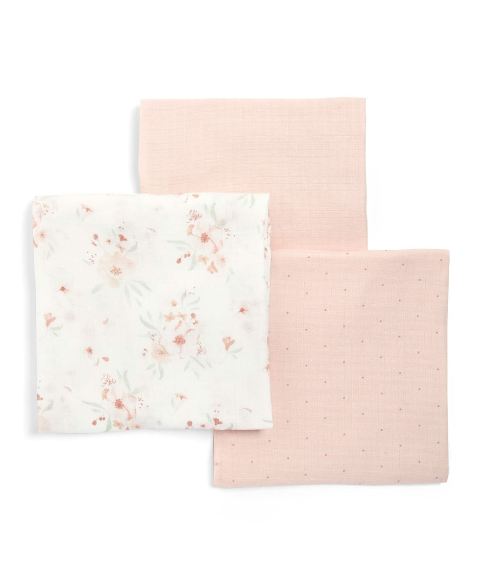 Large Floral Muslin Cloths Pack – Mamas Papas IE