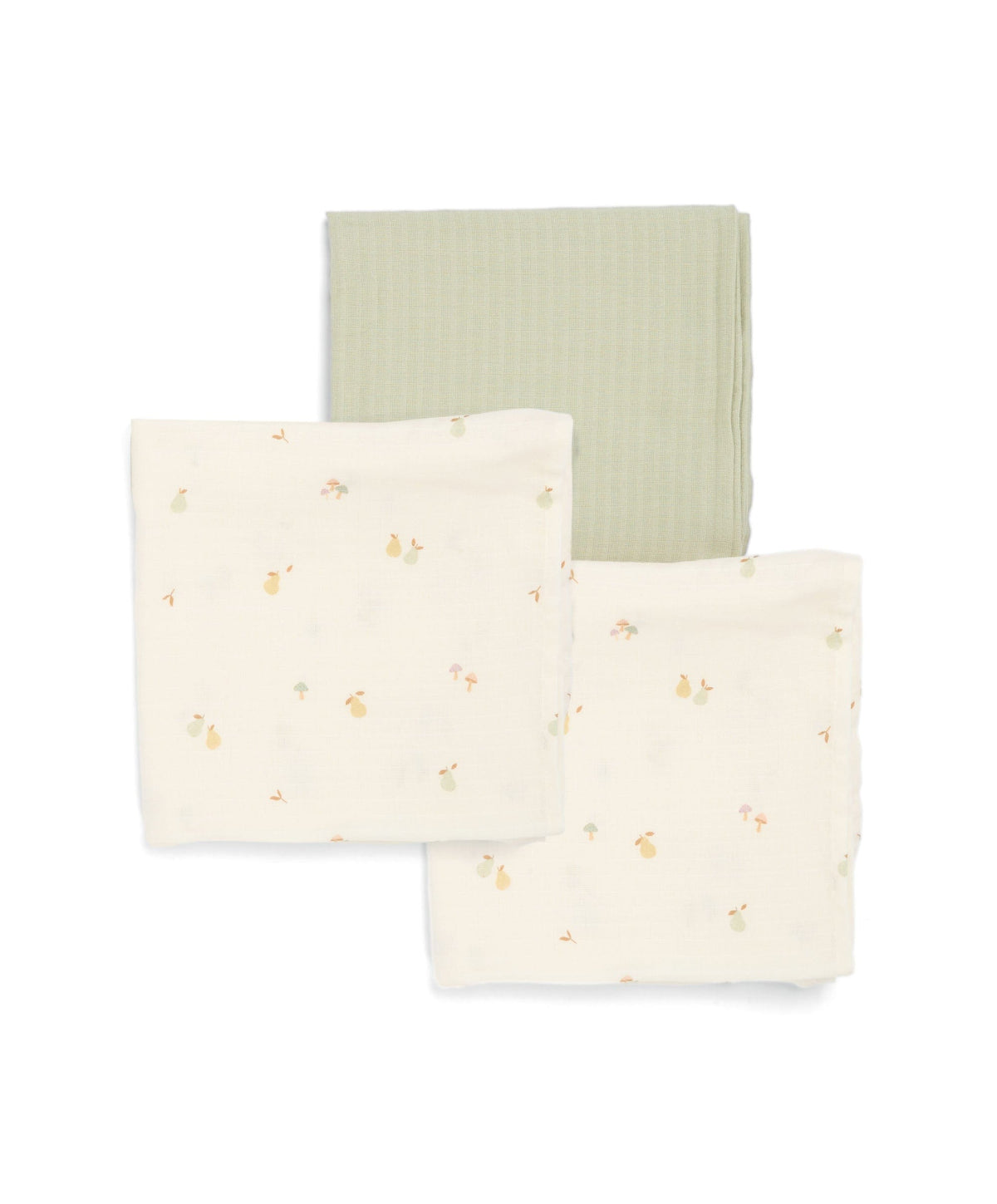 Mamas & Papas Bibs & Muslins Large Muslin Squares (3 Pack) - Orchard