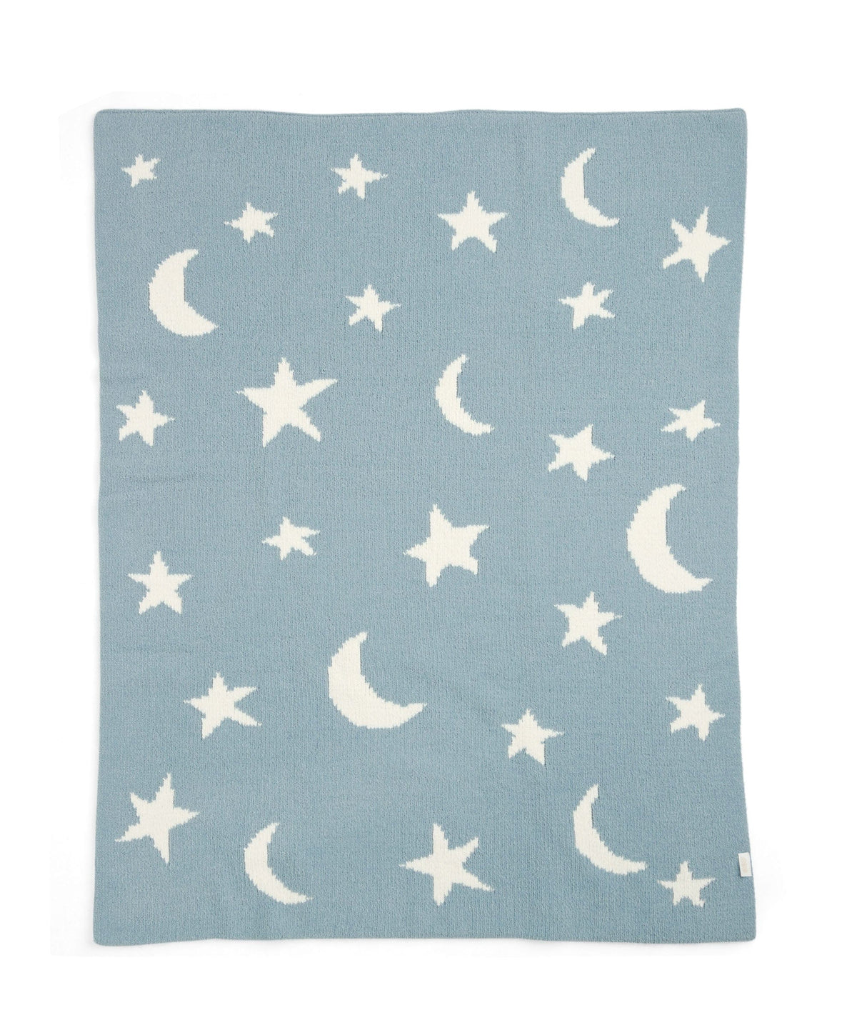 Mamas & Papas Blankets Chenille Blanket - Blue Moon/Star