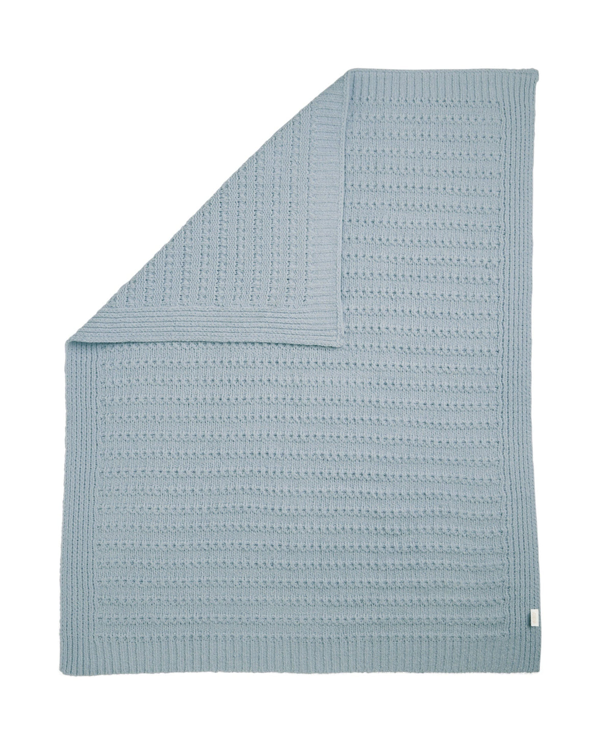 Mamas & Papas Blankets Chenille Blanket - Blue Stripe