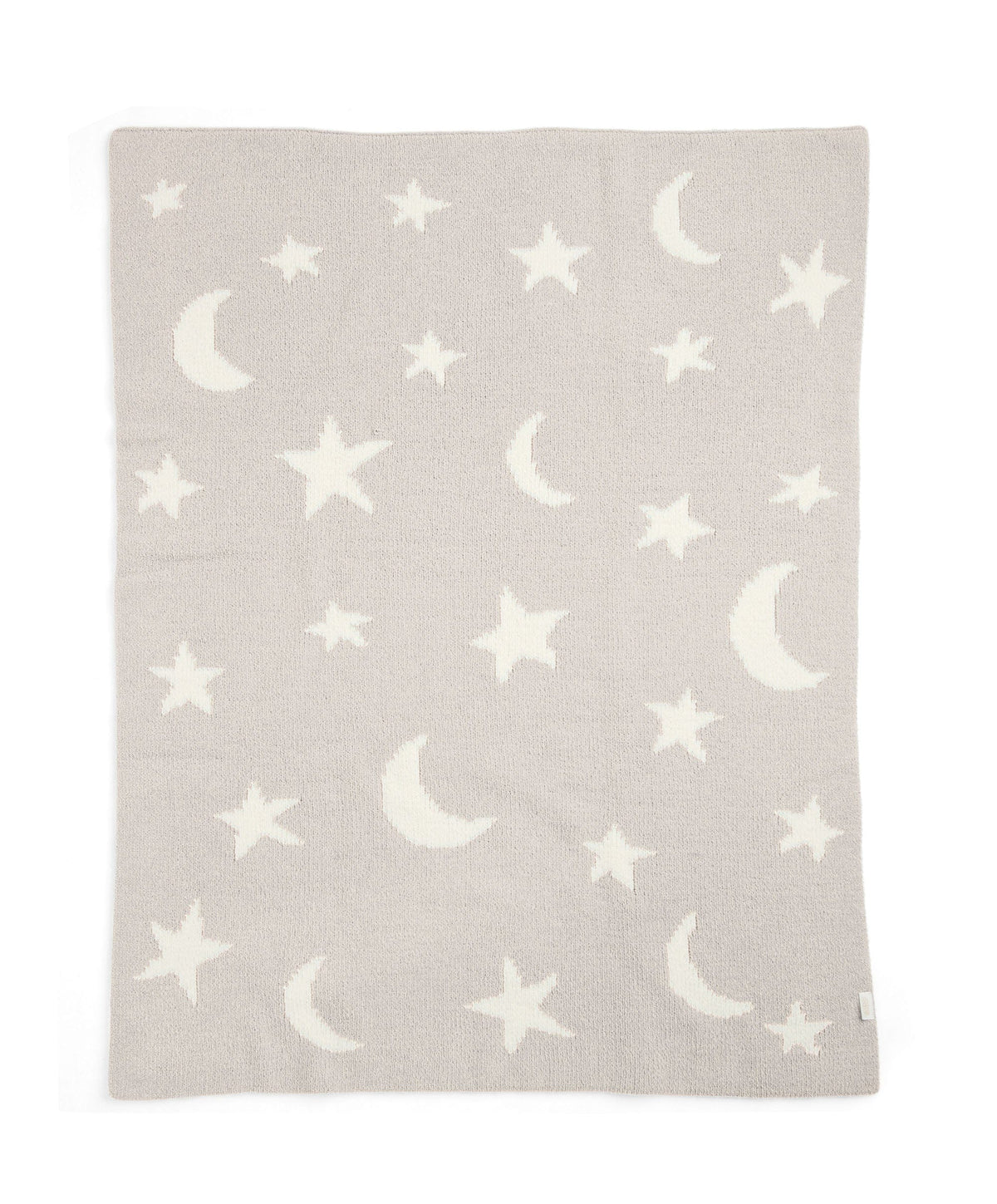 Mamas & Papas Blankets Chenille Blanket - Neutral Moon/Star