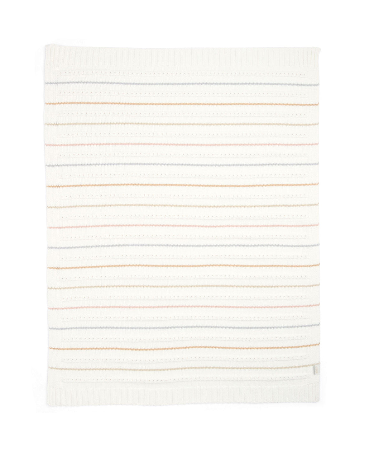 Mamas & Papas Blankets Knitted Blanket - Neutral Stripe