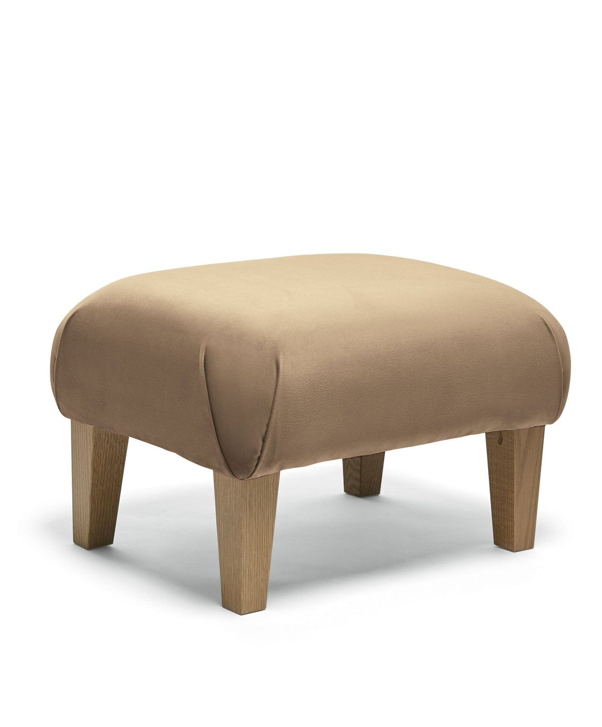 Mamas & Papas Bowdon Nursing Chair & Footstool - Mocha Velvet