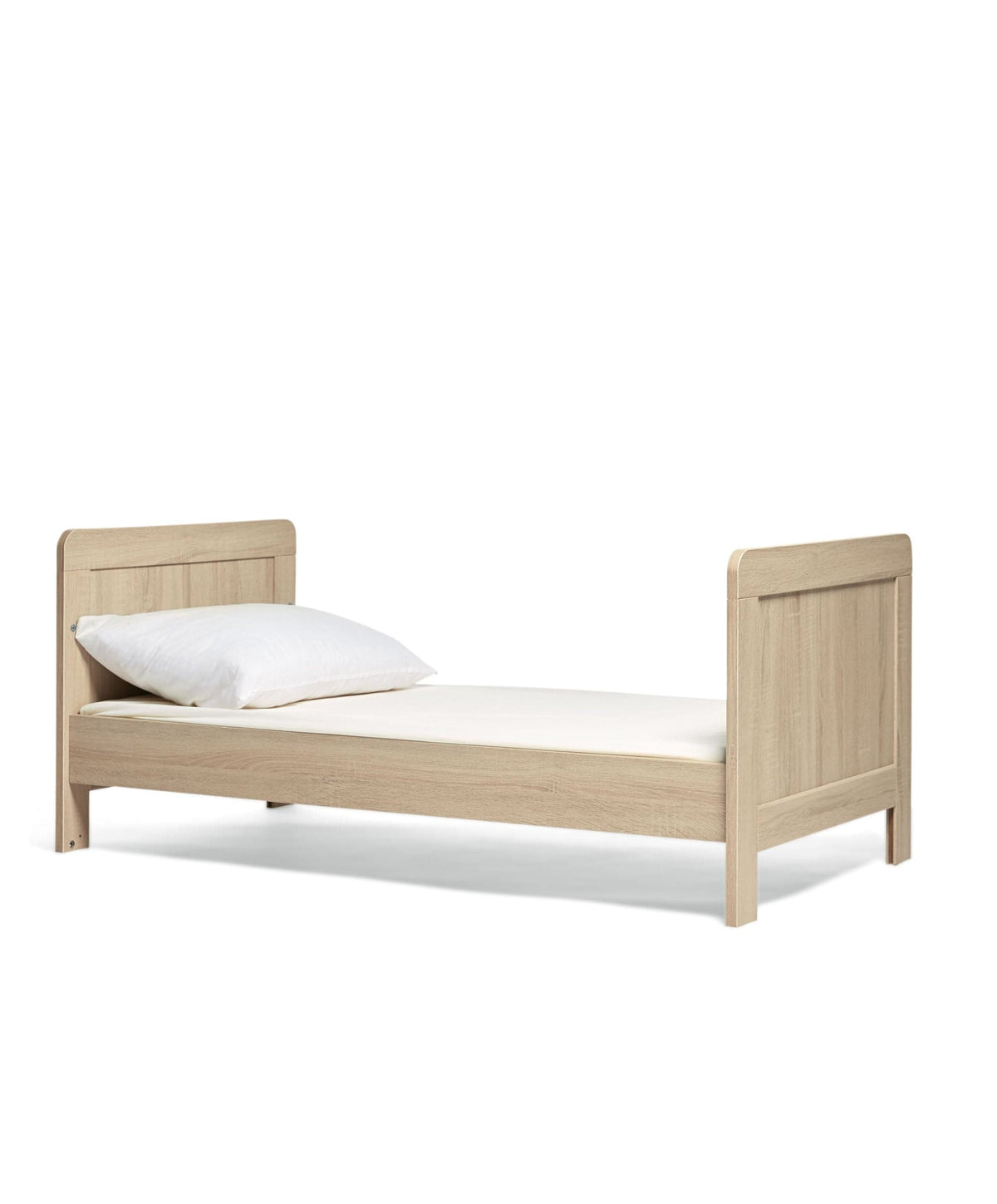 Mamas & Papas Cotbed Bundles Atlas Cotbed & Luxury Hybrid Twin Mattress Bundle - Light Oak