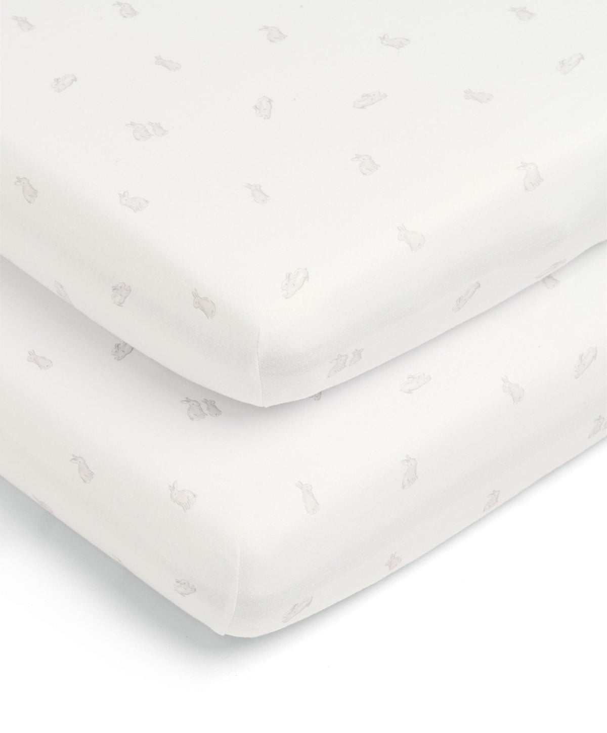 Mamas & Papas Cotbed Sheets Cotbed Fitted Sheets (2 Pack) - Bunny