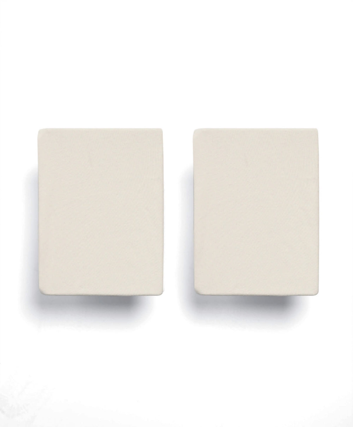 Mamas & Papas Cotton Essentials Cotbed Fitted Sheets (2 pack) - Cream