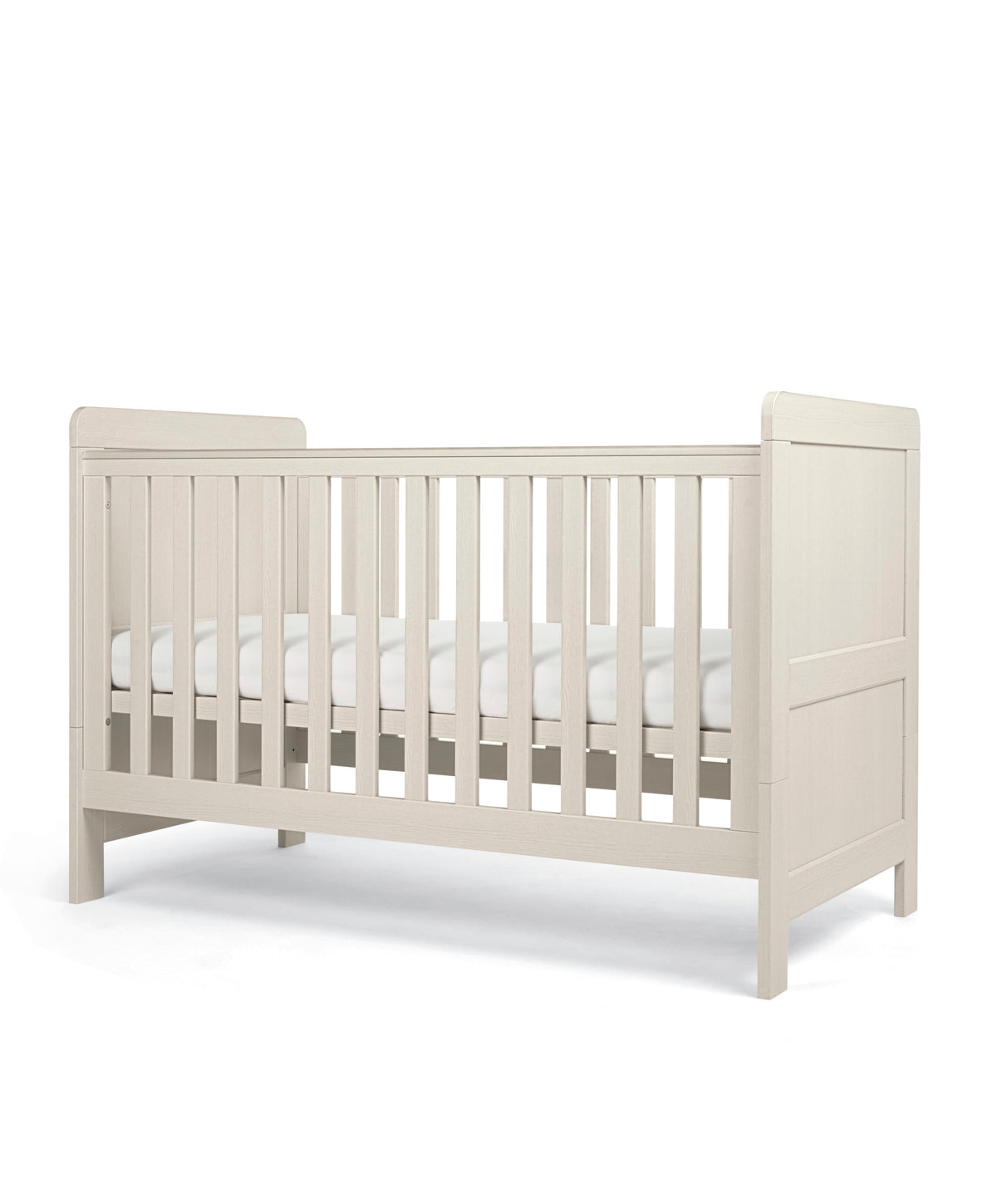 Mamas & Papas Furniture Sets Atlas 3 Piece Cotbed Range with Dresser Changer & Wardrobe - Stone