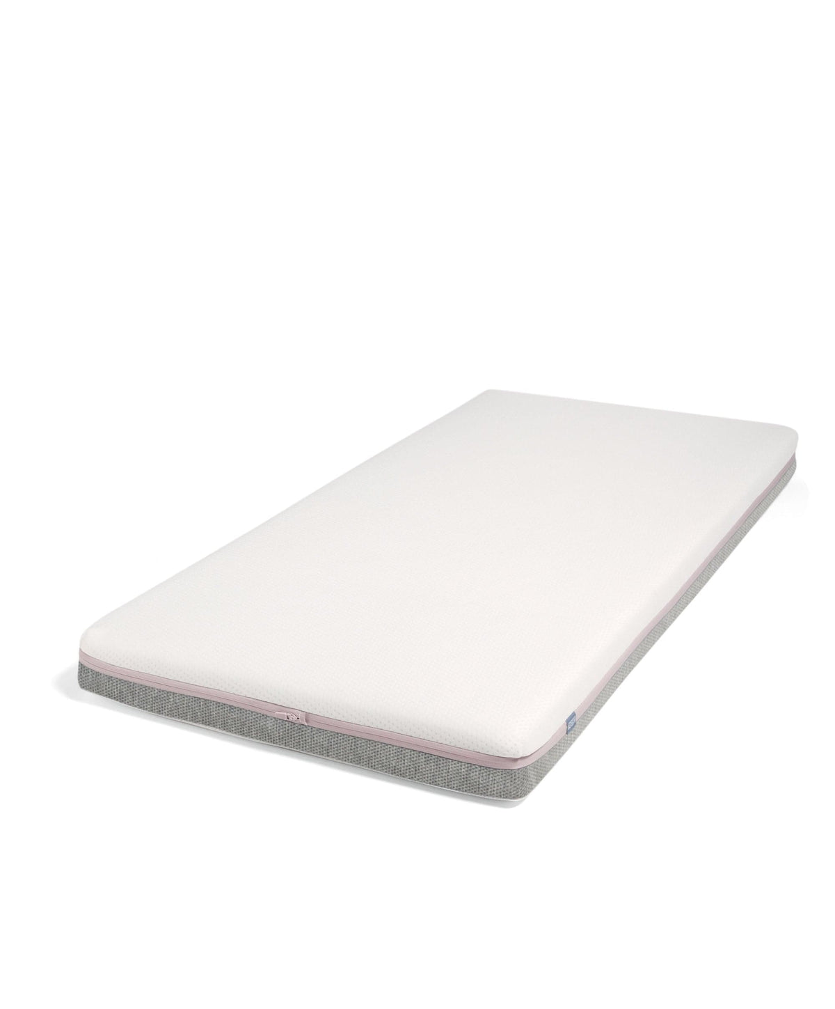 Mamas & Papas Furniture Sets Oska Cotbed & Luxury Hybrid Twin Cotbed Mattress Bundle - Natural/Oak