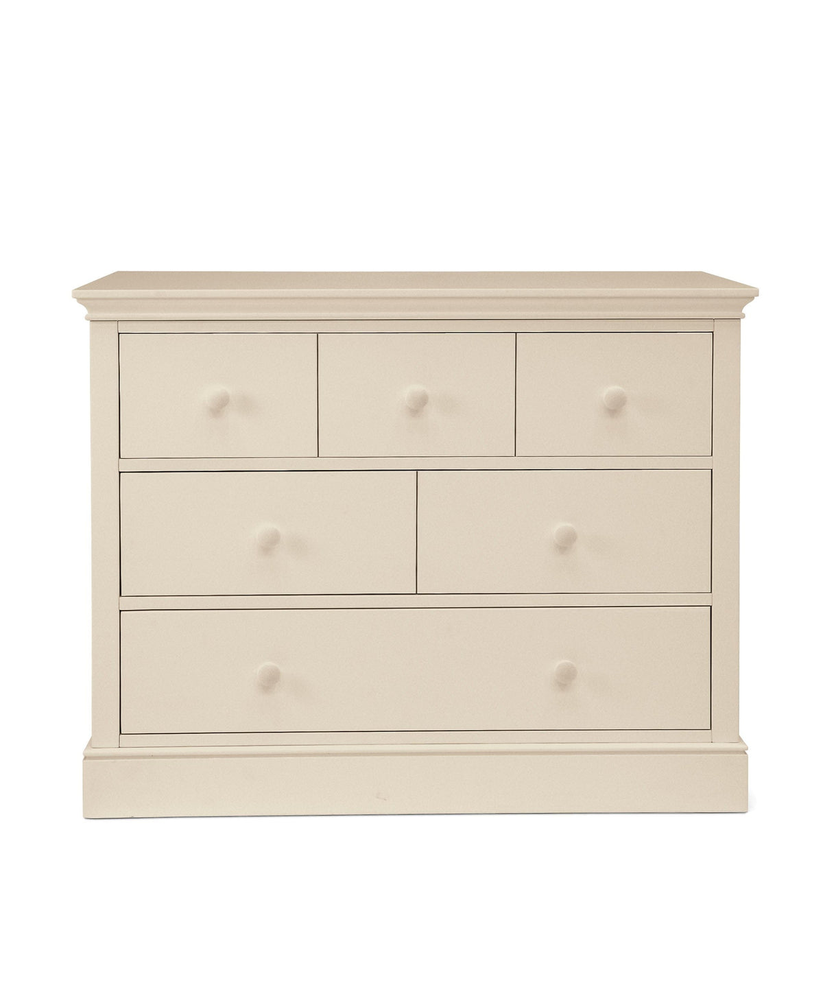 Mamas & Papas Furniture Sets Oxford 3 Piece Cotbed Range with Dresser Changer & Wardrobe - Cashmere