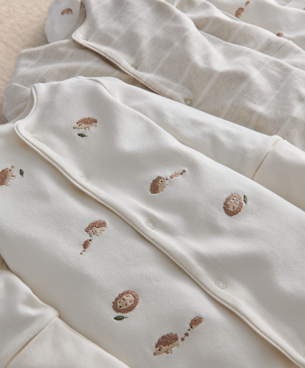 Mamas & Papas Hedgehog Sleepsuit (Pack of 3)