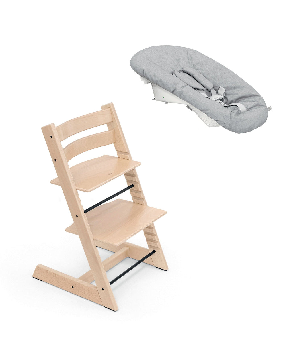 Tripp Trapp Highchair Newborn Set Bundle Natural – Mamas