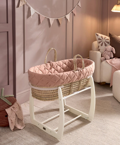 Mamas & Papas Moses Baskets Welcome To The World Wildflower Moses Basket