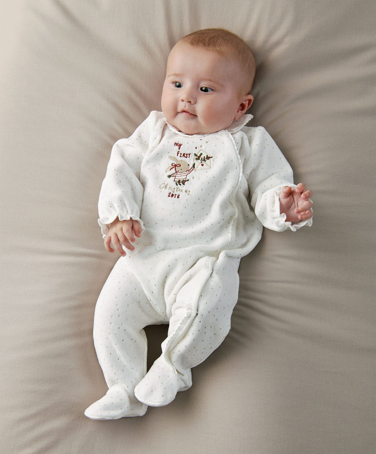 Mamas & Papas My First Christmas 2026 Bunny All In One