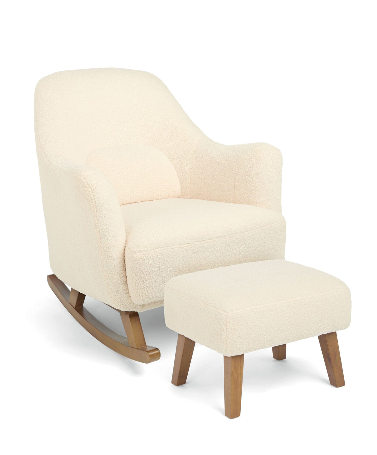 Mamas & Papas Nursing Chair Sets Penrose Nursing Chair & Stool - Off White Boucle
