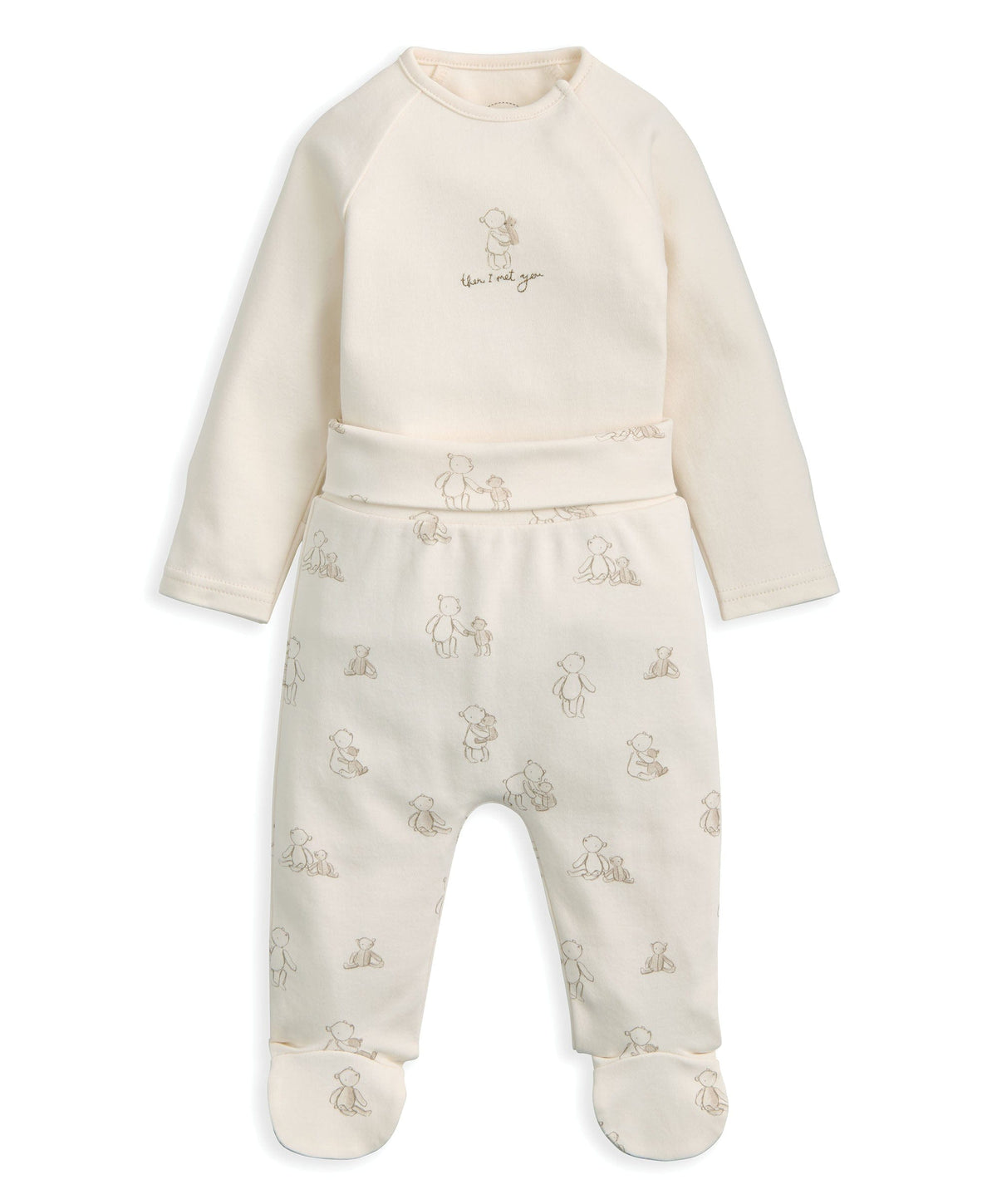 Mamas & Papas Outfits & Sets Bear Print Bodysuit & Bottoms Set (2 Pieces)
