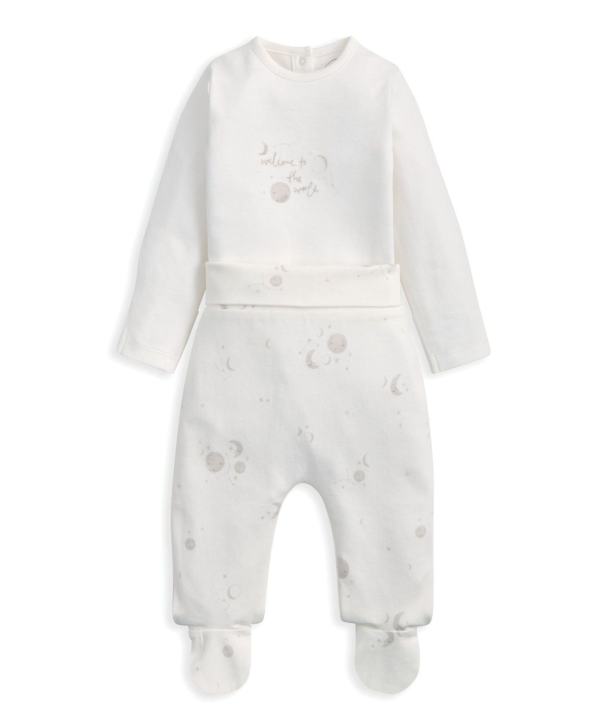 Mamas & Papas Outfits & Sets Bodysuit & Leggings Set (2 Pieces) – Night Sky