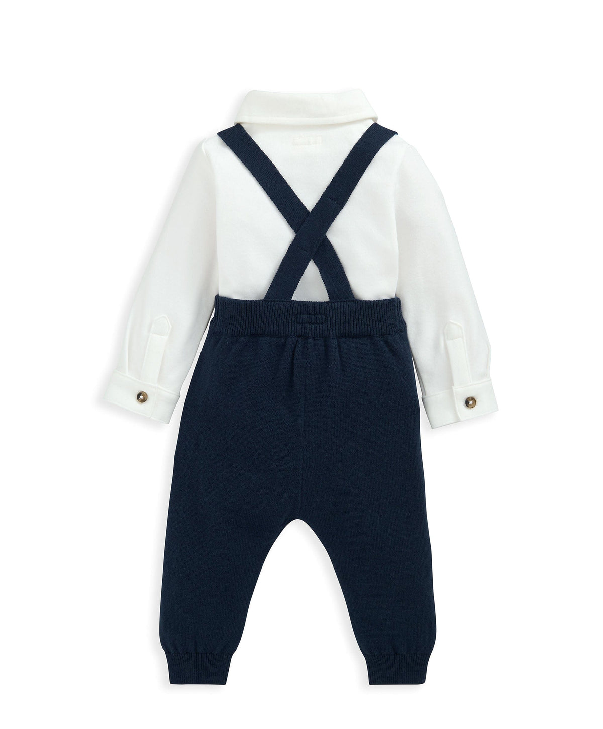 Mamas & Papas Outfits & Sets Bow Tie, Braces, Bodysuit & Trousers Outfit Set