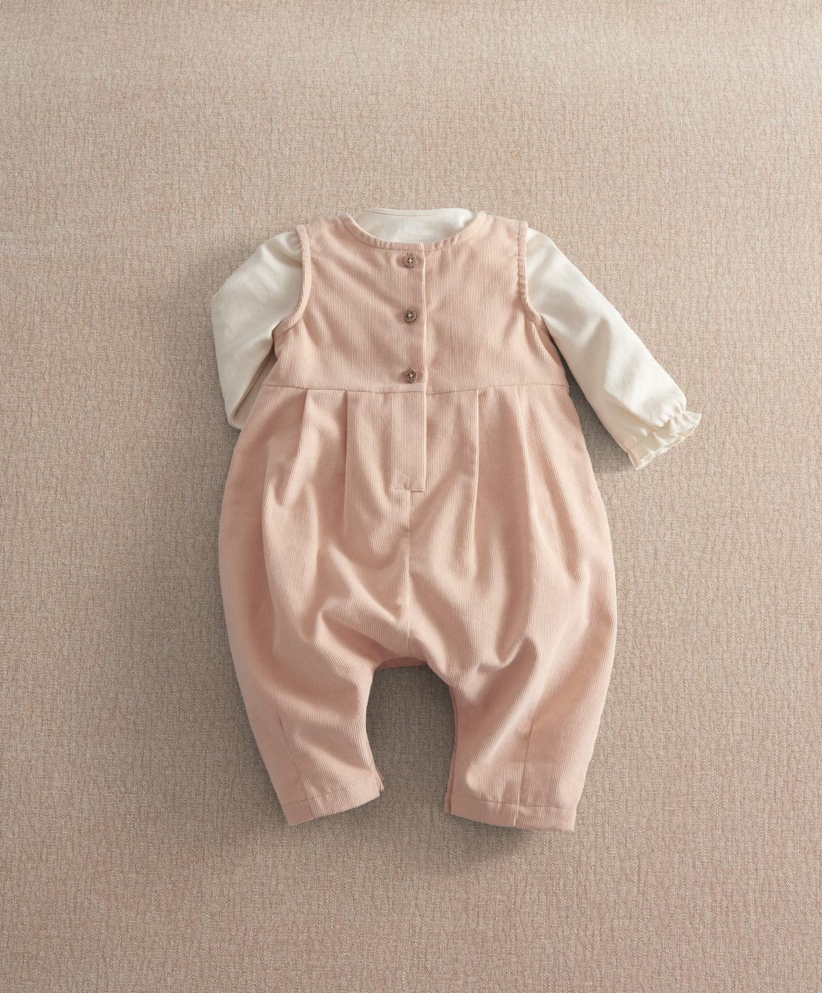 Mamas & Papas Outfits & Sets Corduroy Embroidered Romper Set