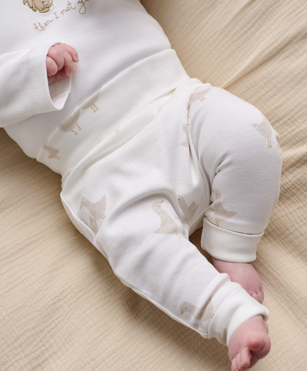 Mamas & Papas Outfits & Sets Duck Print Bodysuit & Leggings Set