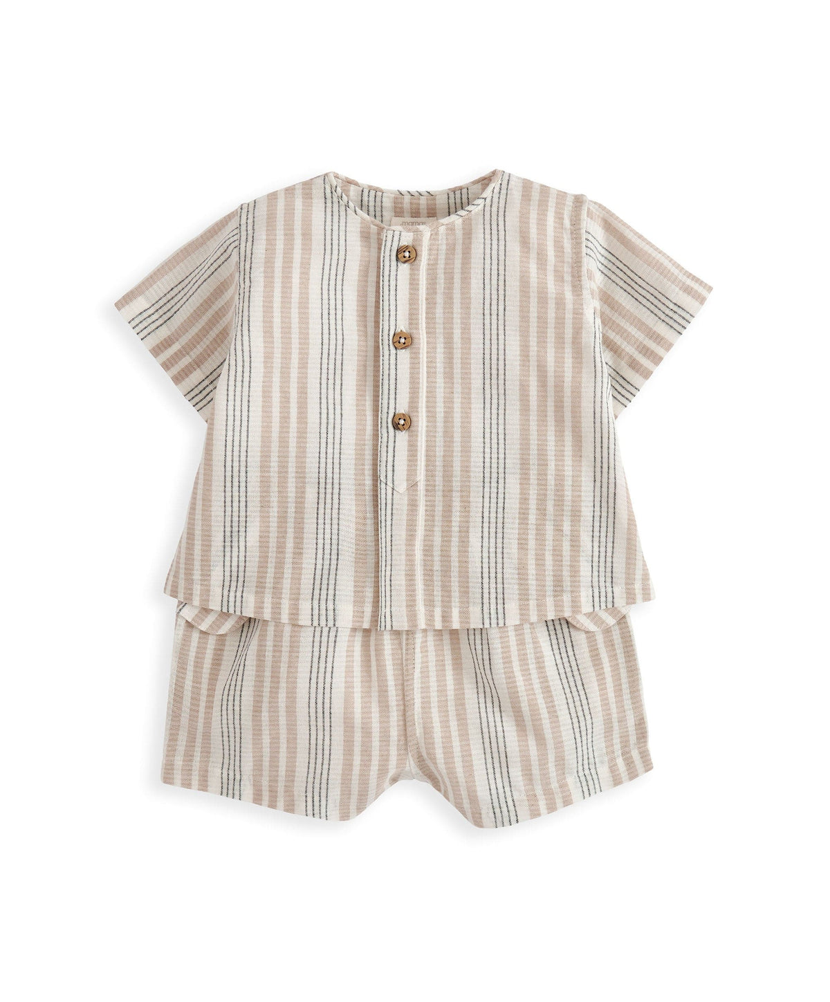 Mamas & Papas Outfits & Sets Woven Top & Shorts Outfit Set