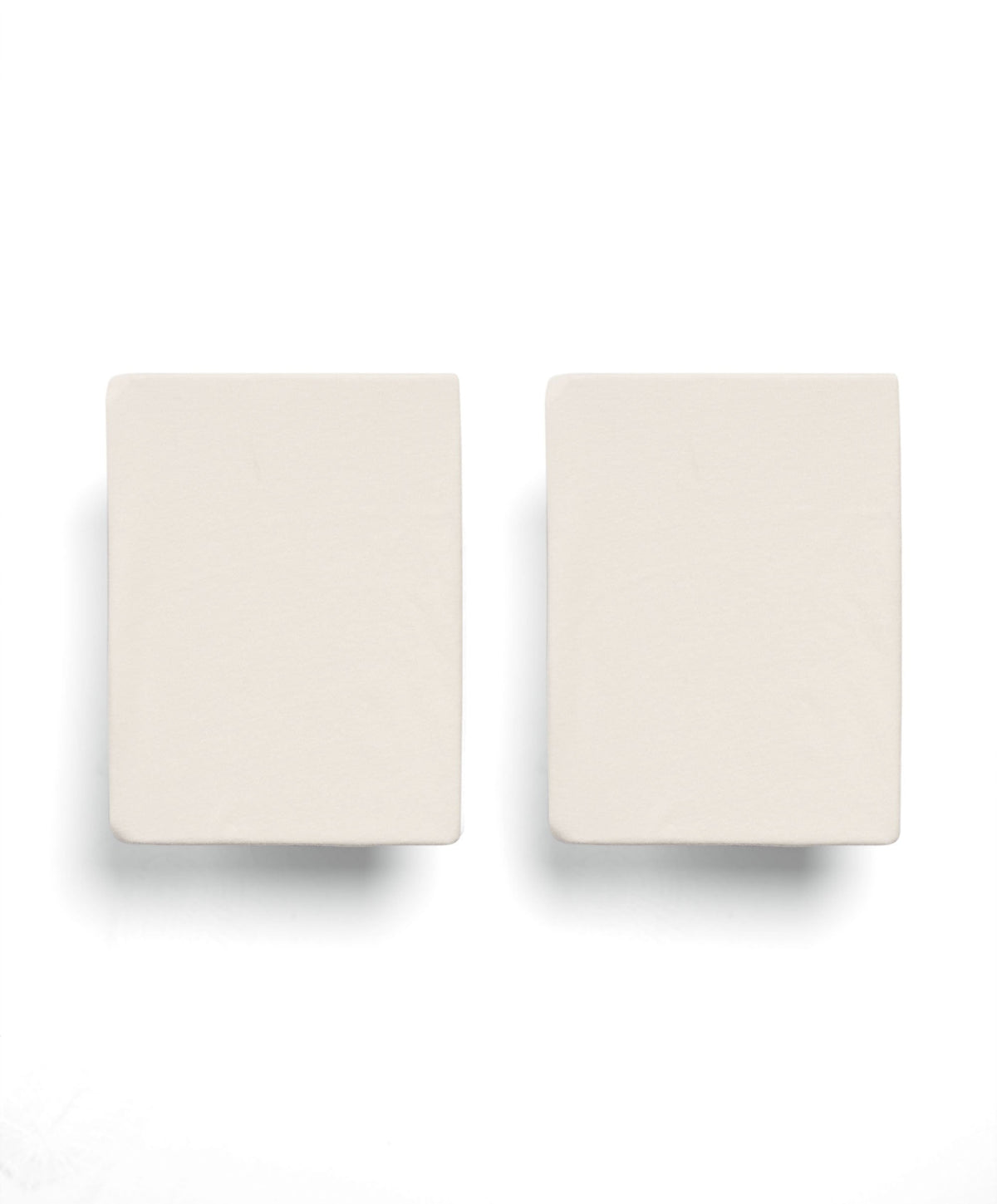 Mamas & Papas Petite Cot Fitted Sheets (2 Pack) – Cream
