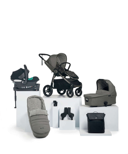 Mamas & Papas Pushchairs Ocarro Pushchair Complete Bundle with Cybex Aton B2 Car Seat & Base (7 Pieces) - Mercury
