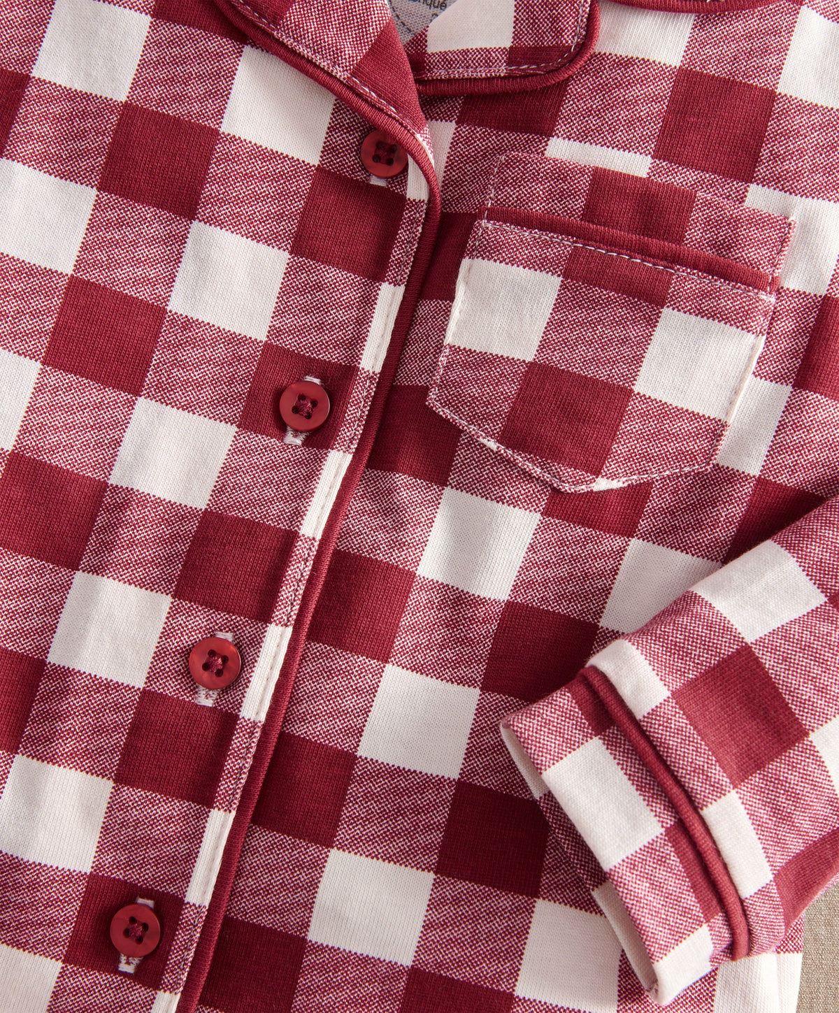 Mamas & Papas Pyjamas & Nightwear Large Gingham Check Pyjama Sets