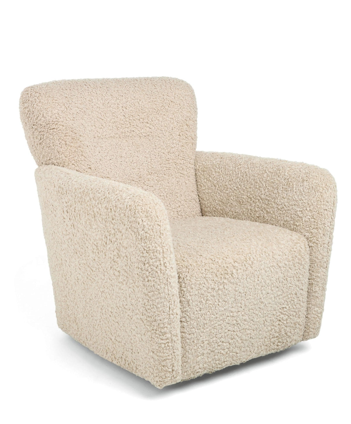 Mamas & Papas Settle Swivel Nursing Chair & Stool - Biscuit Teddy