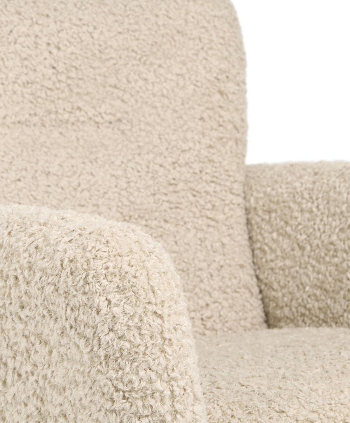 Mamas & Papas Settle Swivel Nursing Chair & Stool - Biscuit Teddy