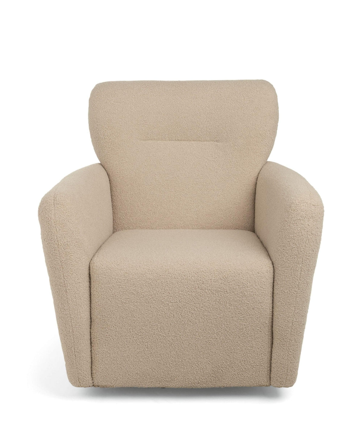 Mamas & Papas Settle Swivel Nursing Chair & Stool - Oatmeal Boucle