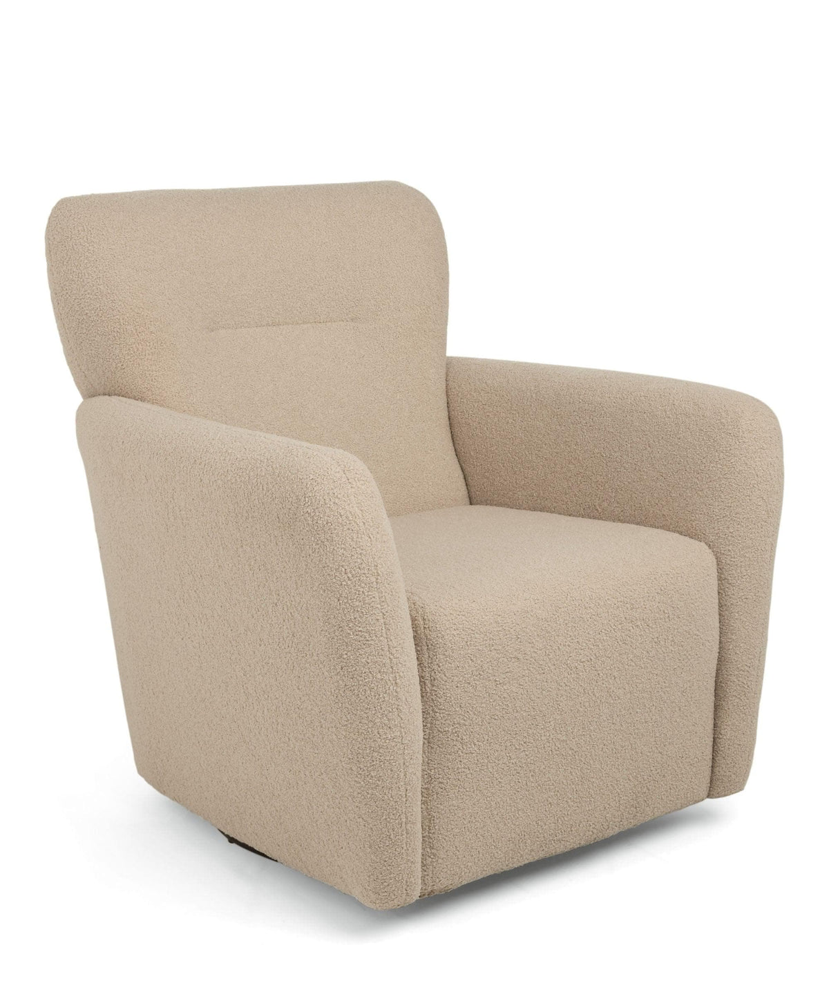 Mamas & Papas Settle Swivel Nursing Chair & Stool - Oatmeal Boucle