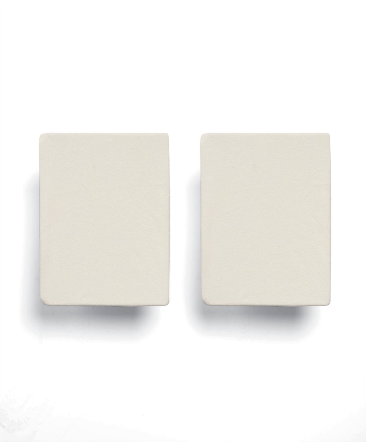 Mamas & Papas Sheets Petite Cot Fitted Sheets (2 Pack) - Cream