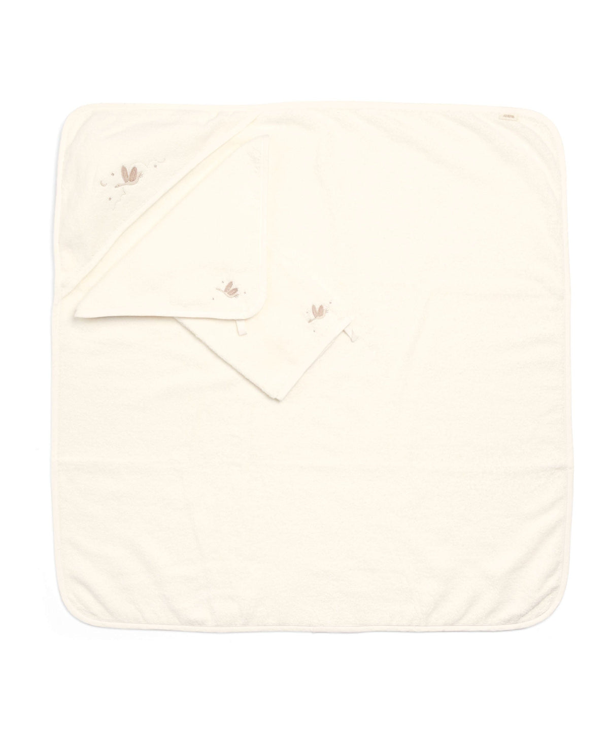 Mamas & Papas Towelling Baby Towelling Set (3 Pack) - Welcome to the World Duckling