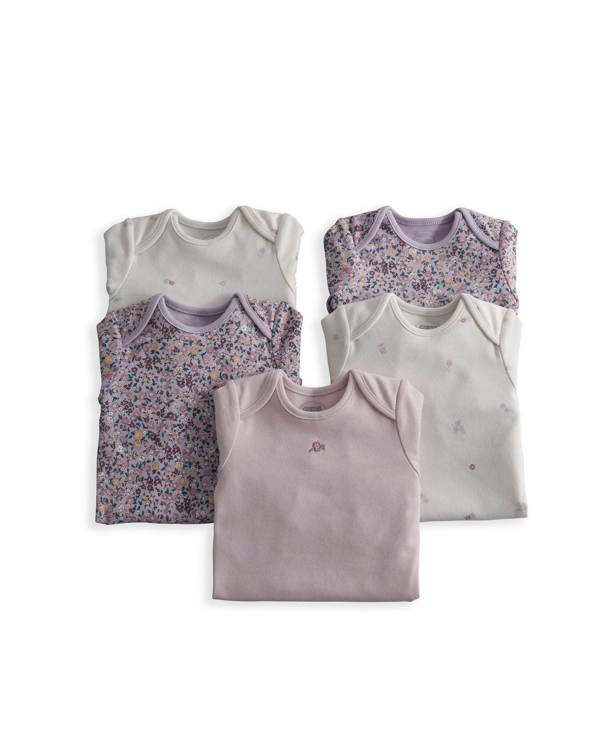 Mamas & Papas Vintage Floral Bodysuits (Pack of 5)