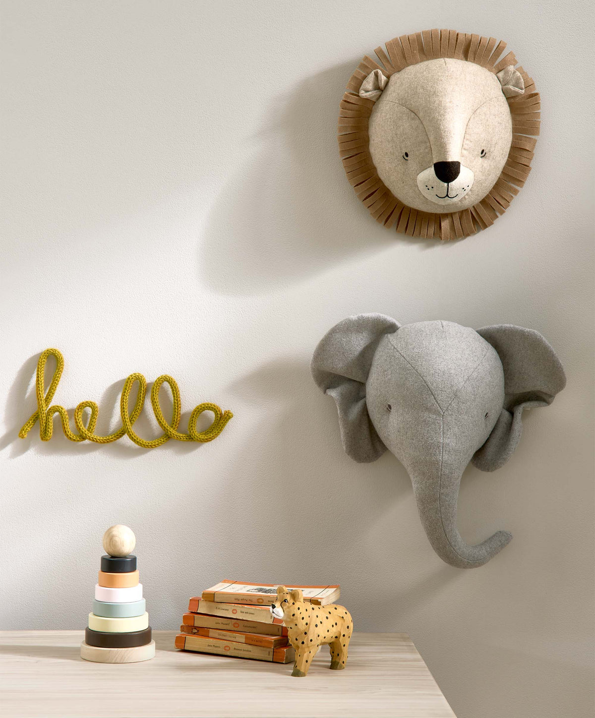 Mamas & Papas Wall Art & Wallpaper Born to be Wild - Elephant Head Wall Art