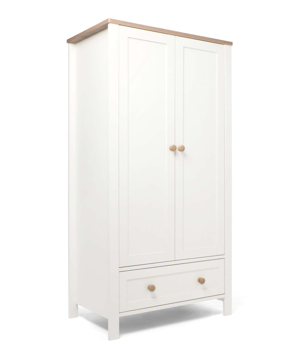 Wedmore Nursery Wardrobe White/Natural – Mamas Papas IE